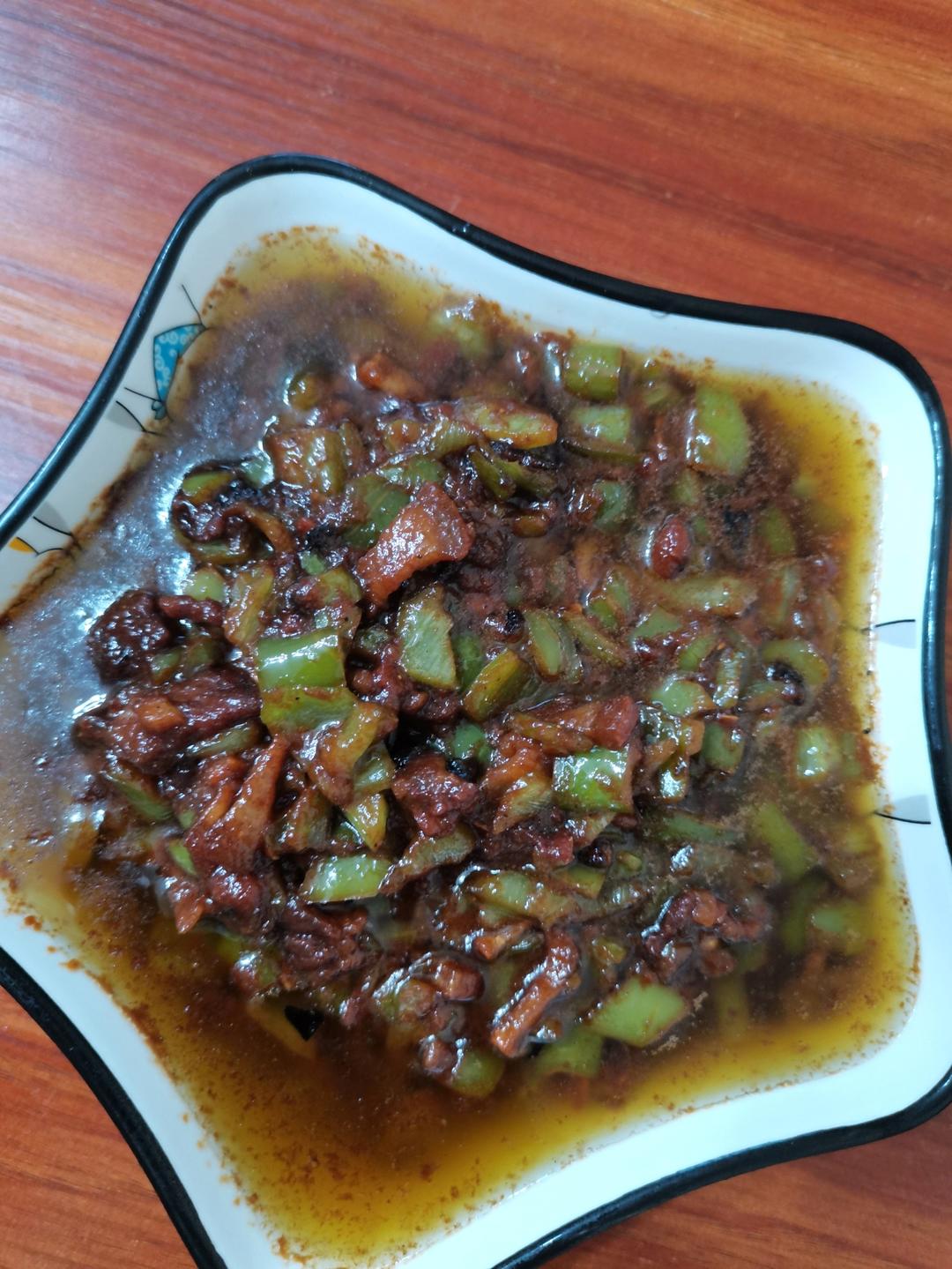 尖椒肉卤(打卤面)