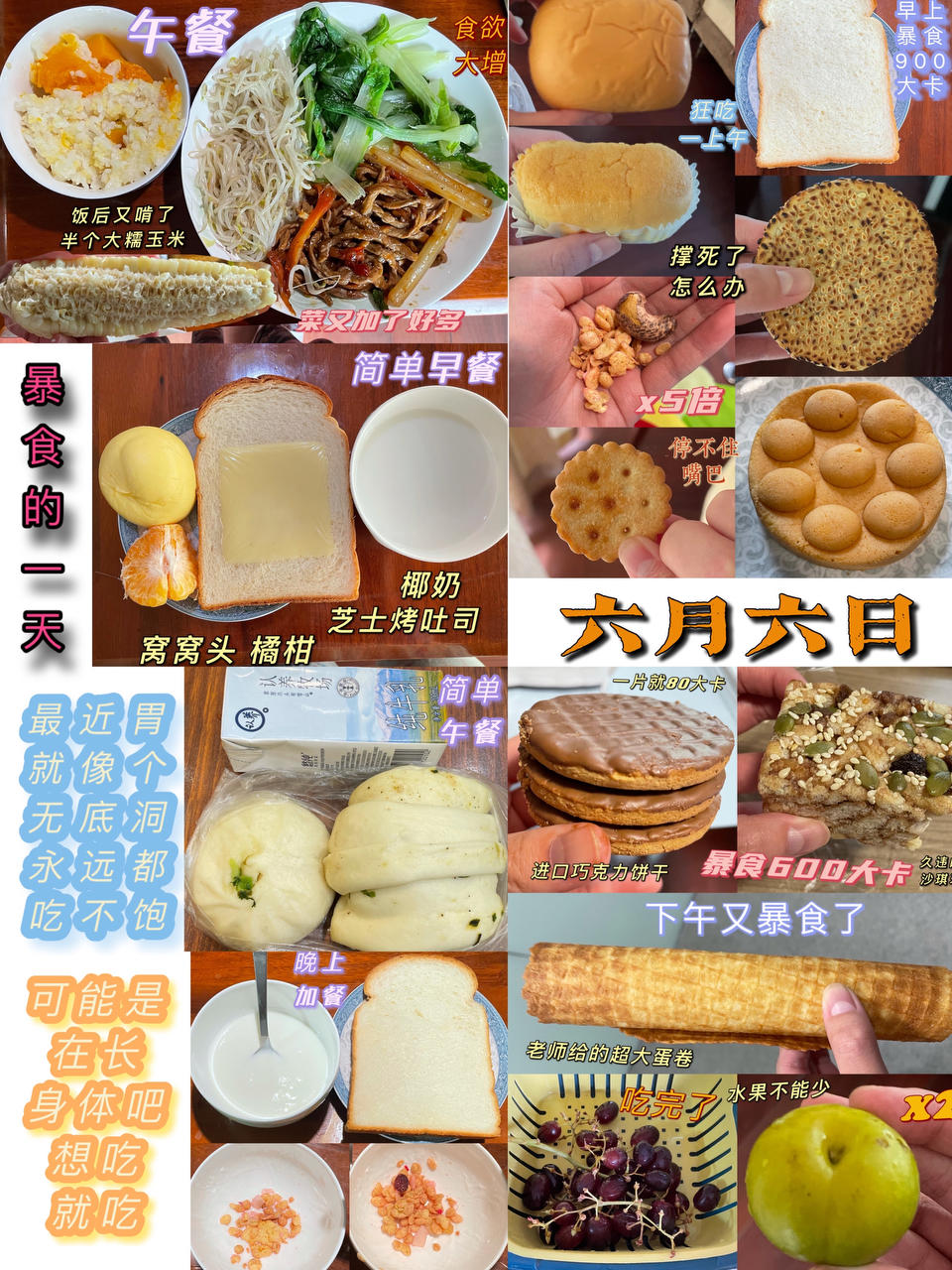 每日饮食打卡