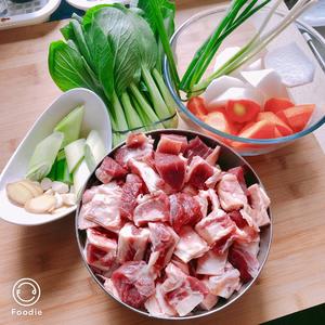 好吃到连汤都不能放过的台湾红烧牛肉面的做法 步骤1