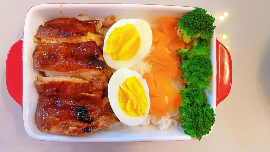 照烧鸡腿饭