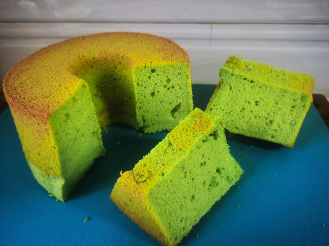 🇸🇬新加坡超火｜椰香斑斓戚风蛋糕｜林俊杰最爱