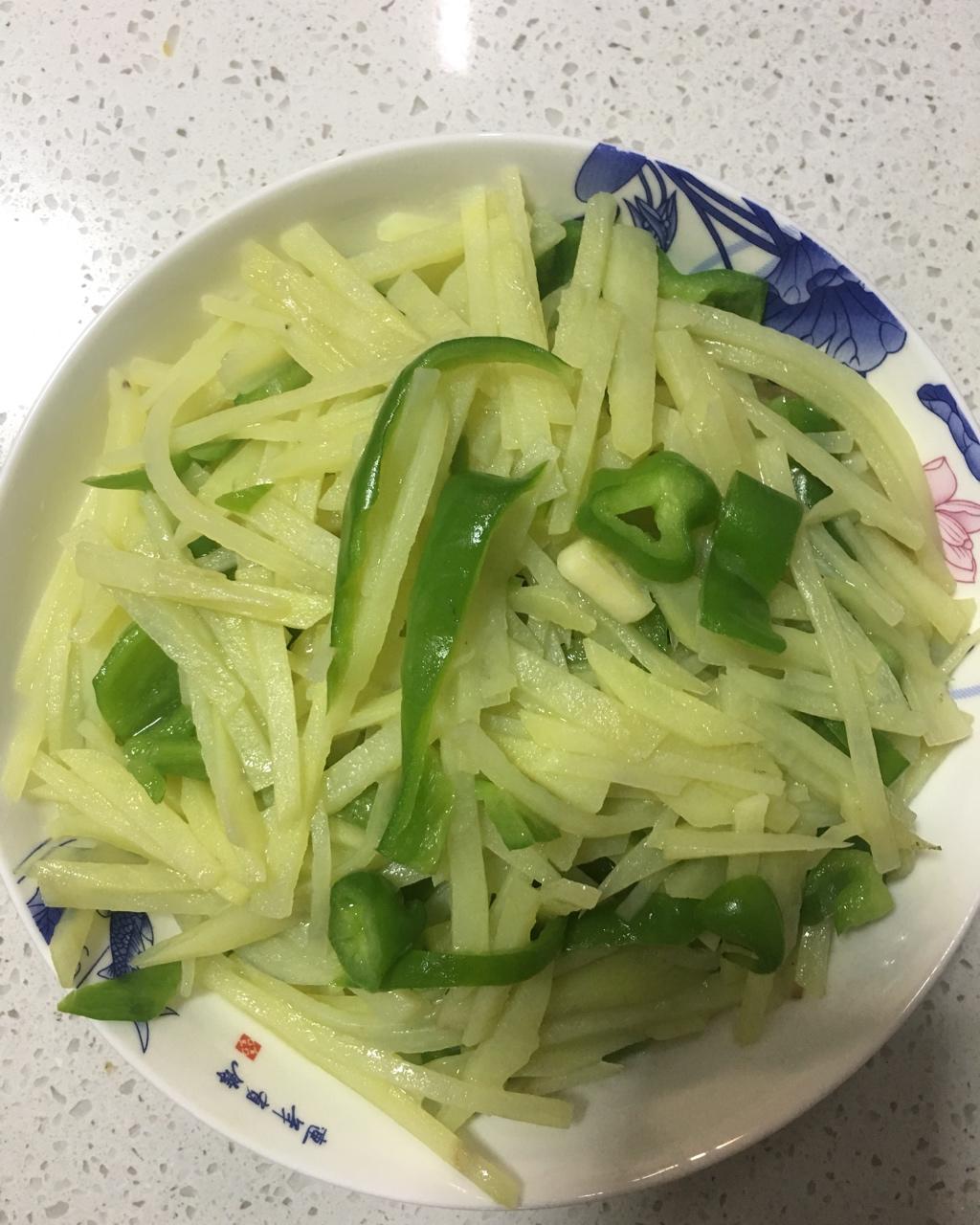 青椒土豆丝