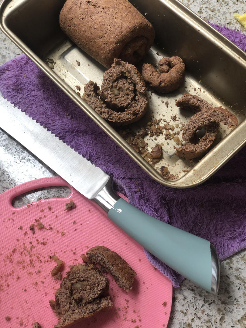 黑全麦面包粗粮吐司的做法