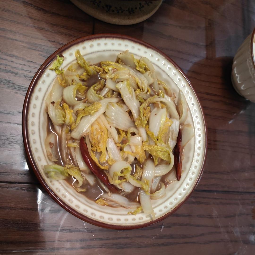 爆下饭的酸辣白菜（零难度）