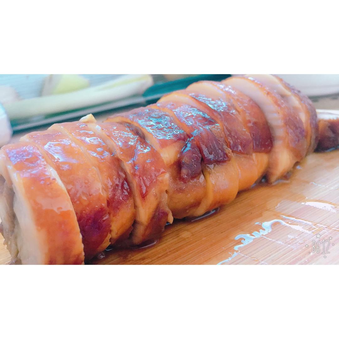 叉烧鸡肉卷