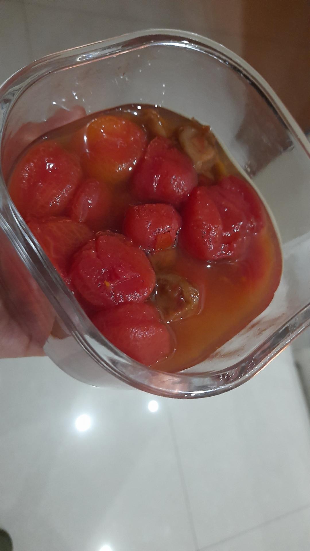 酸梅番茄的做法