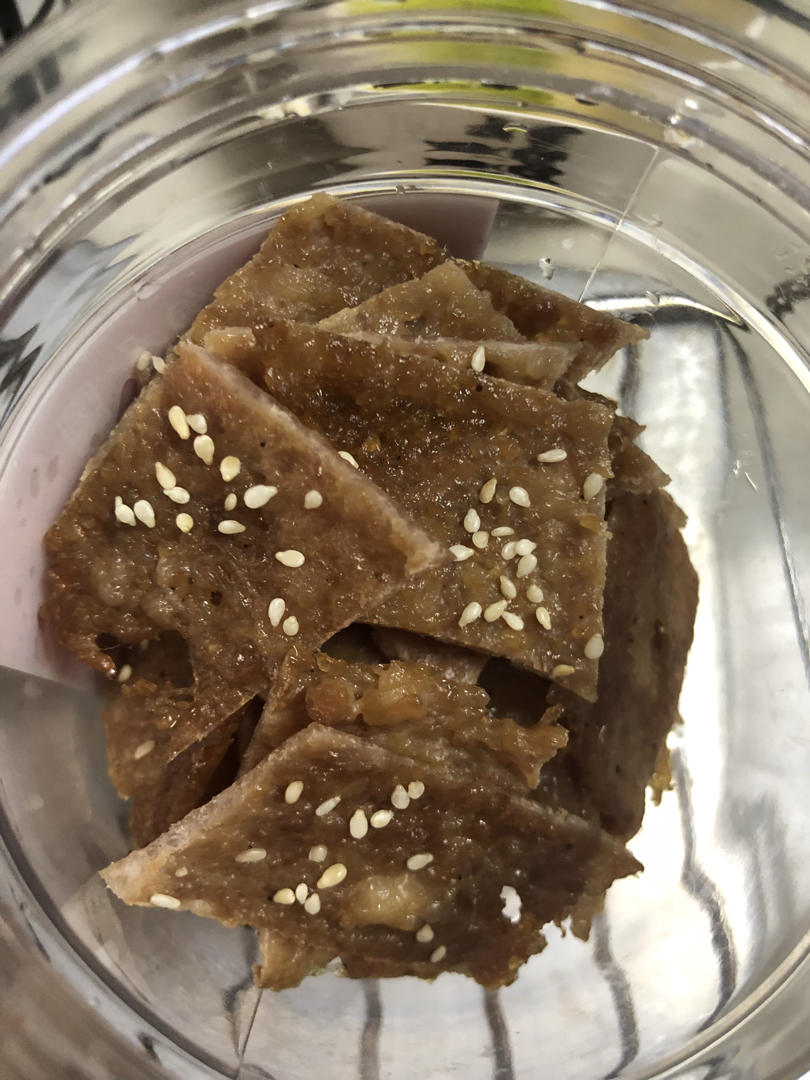 蜜汁猪肉脯🥩适合孩子吃的零食