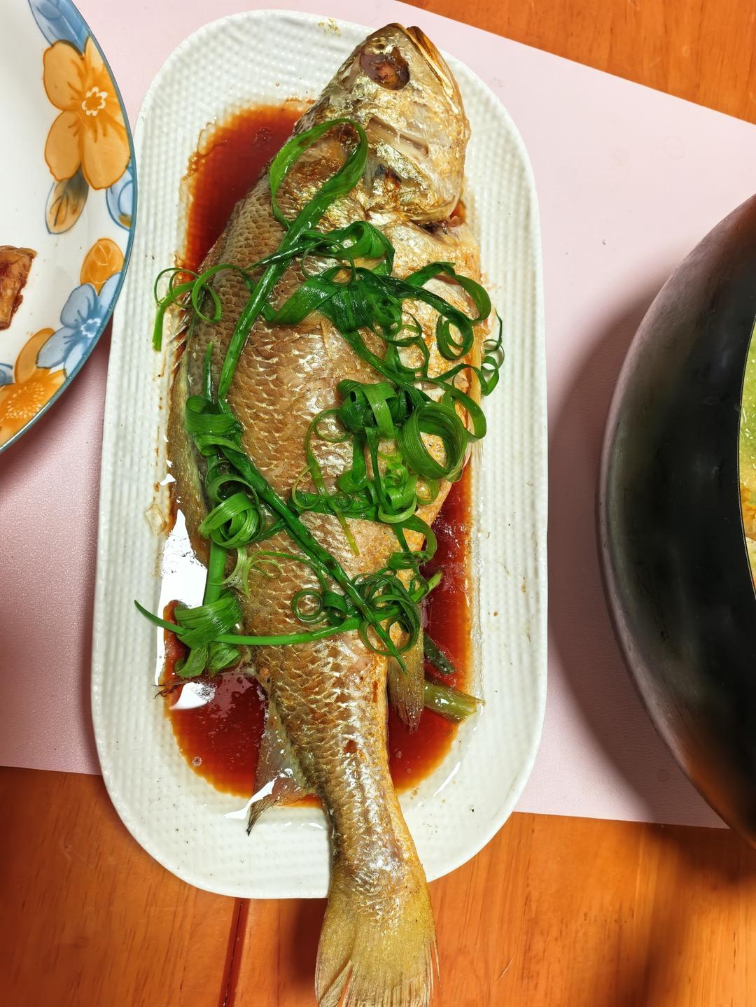 此法最鲜甜~清蒸黄花鱼