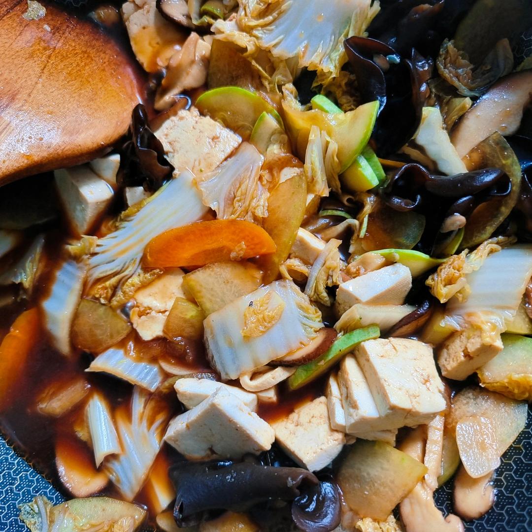 白菜豆腐煲