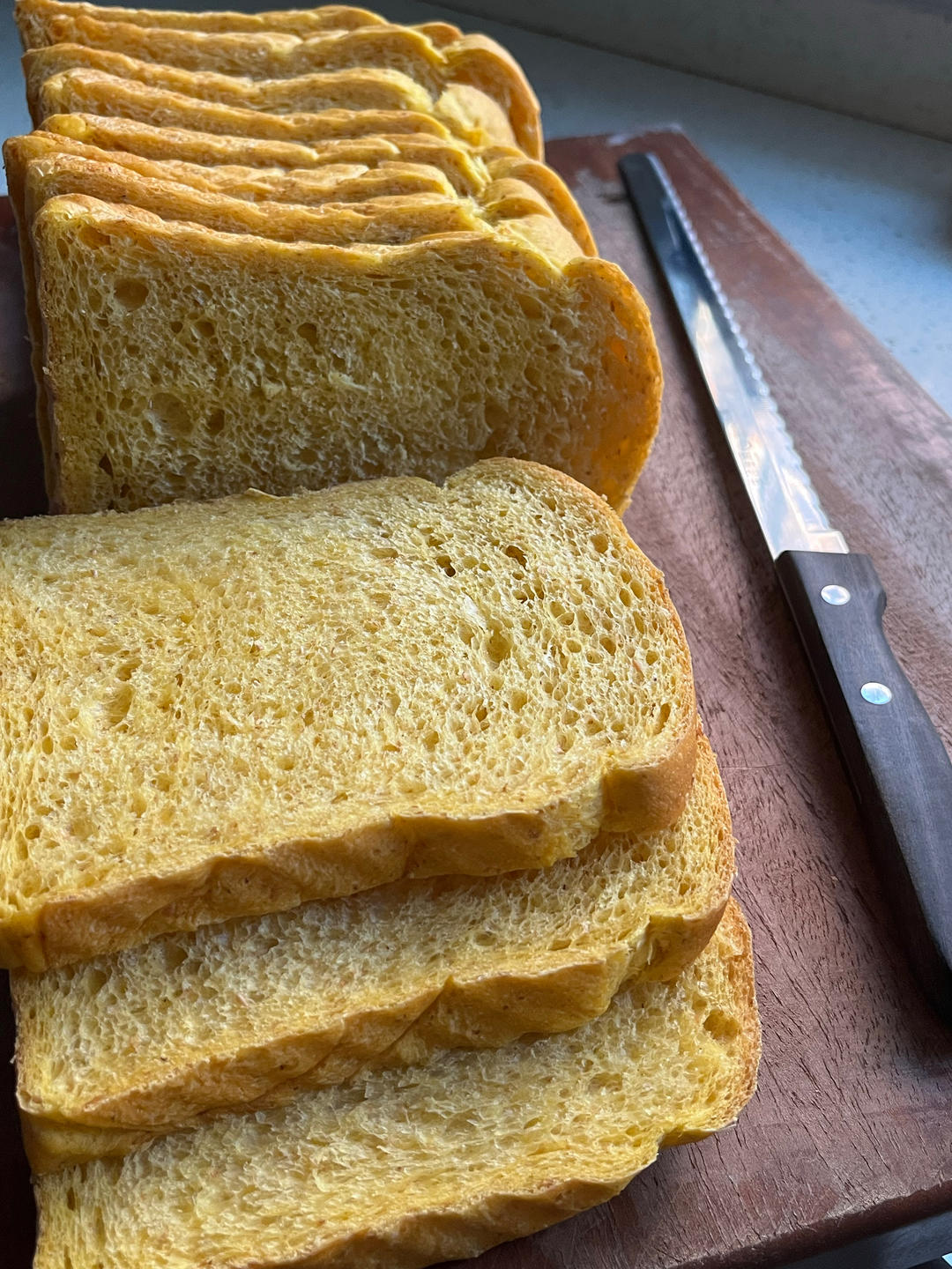 软绵香醇的南瓜吐司