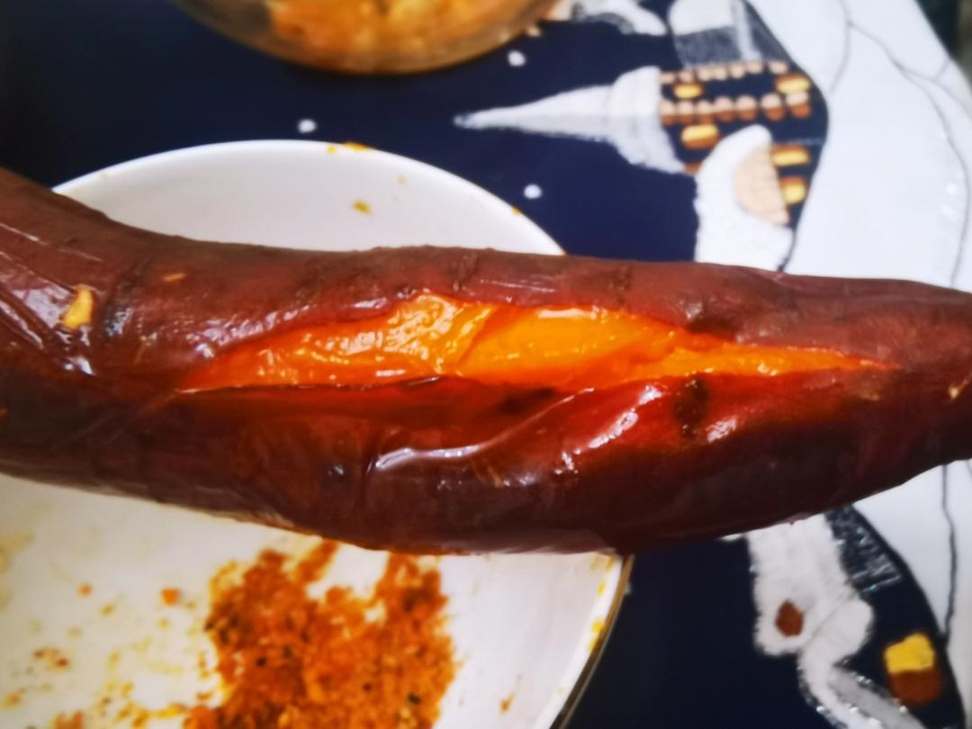 烤箱烤红薯