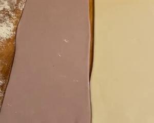 紫薯雙色牛奶饅頭（湯種版）的做法 步骤10