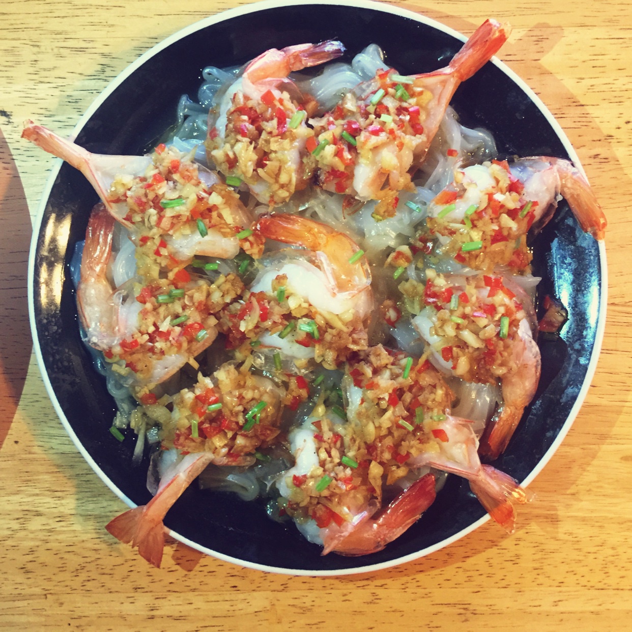 蒜蓉粉丝蒸虾
