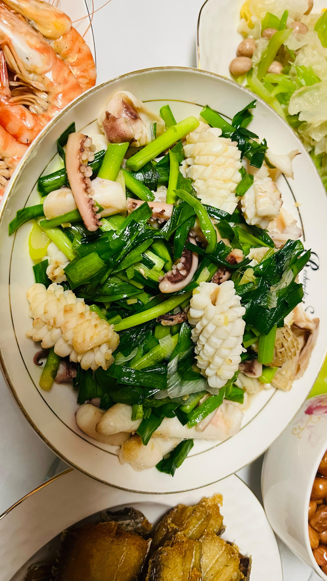 切鱿鱼卷的方法