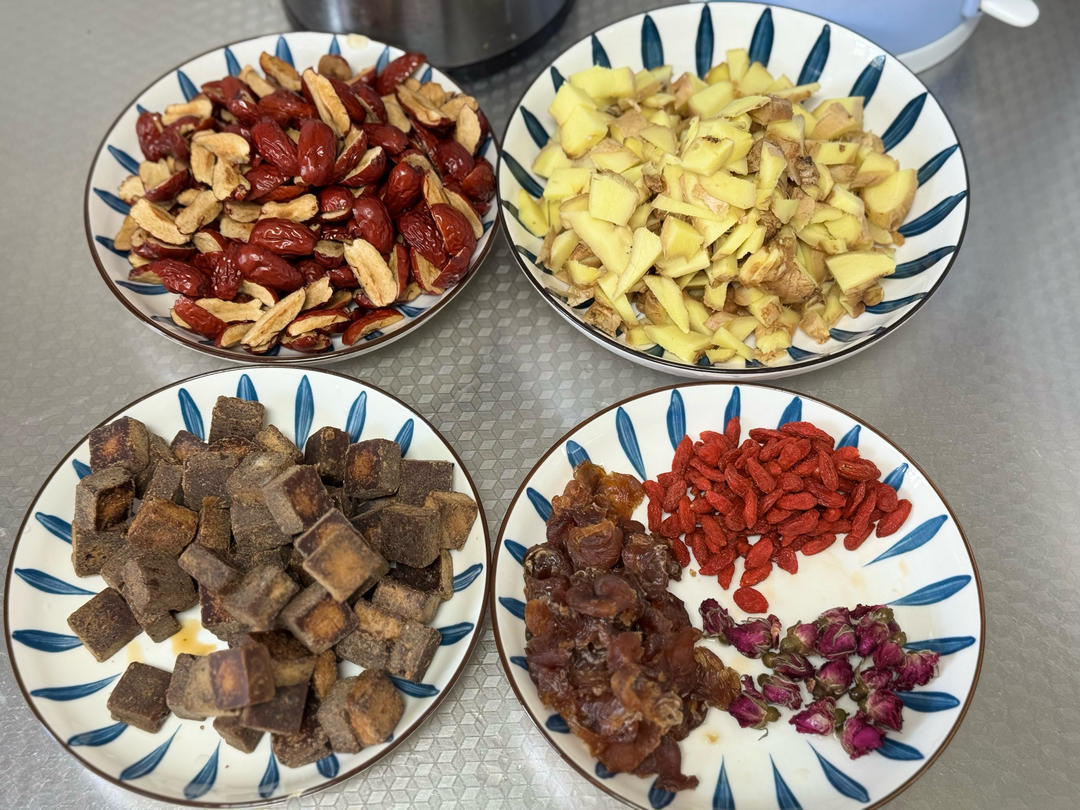 红糖姜枣膏