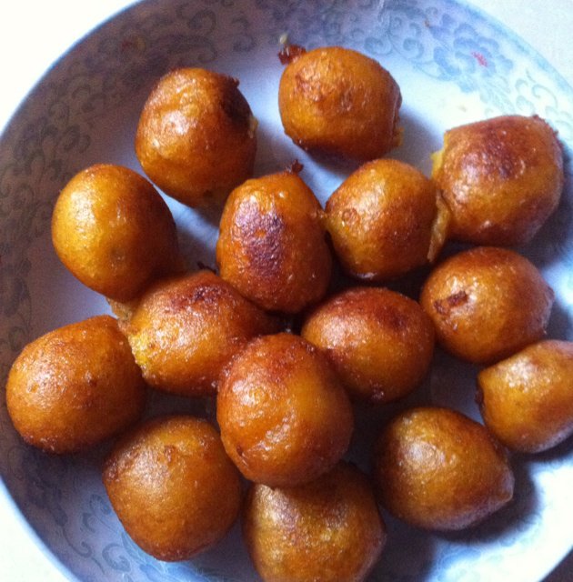 霸道的温柔-4做的炸红薯丸子