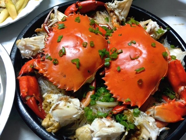 备战年夜饭——粉丝蒸膏蟹