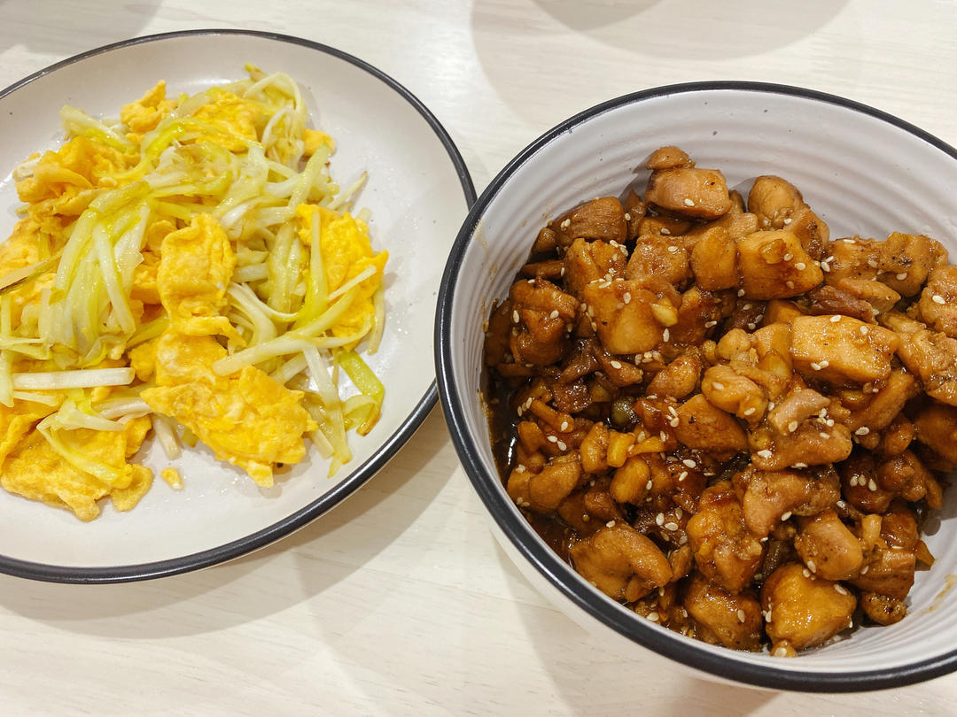 蒜香蜜汁鸡腿肉/好吃巨下饭