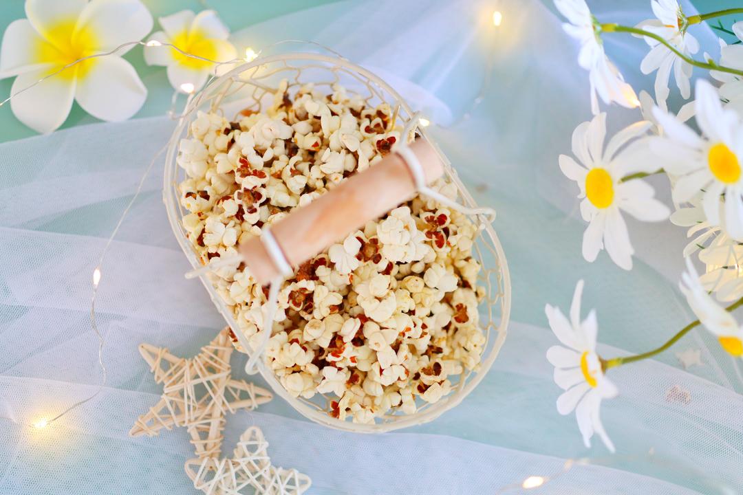 追剧小零食超级简单的奶油爆米花