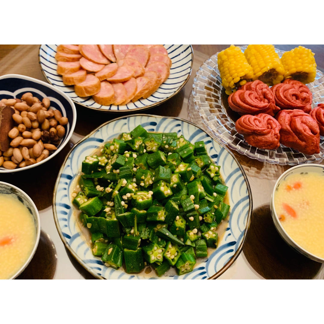 秋葵最好吃的做法，蒜香秋葵