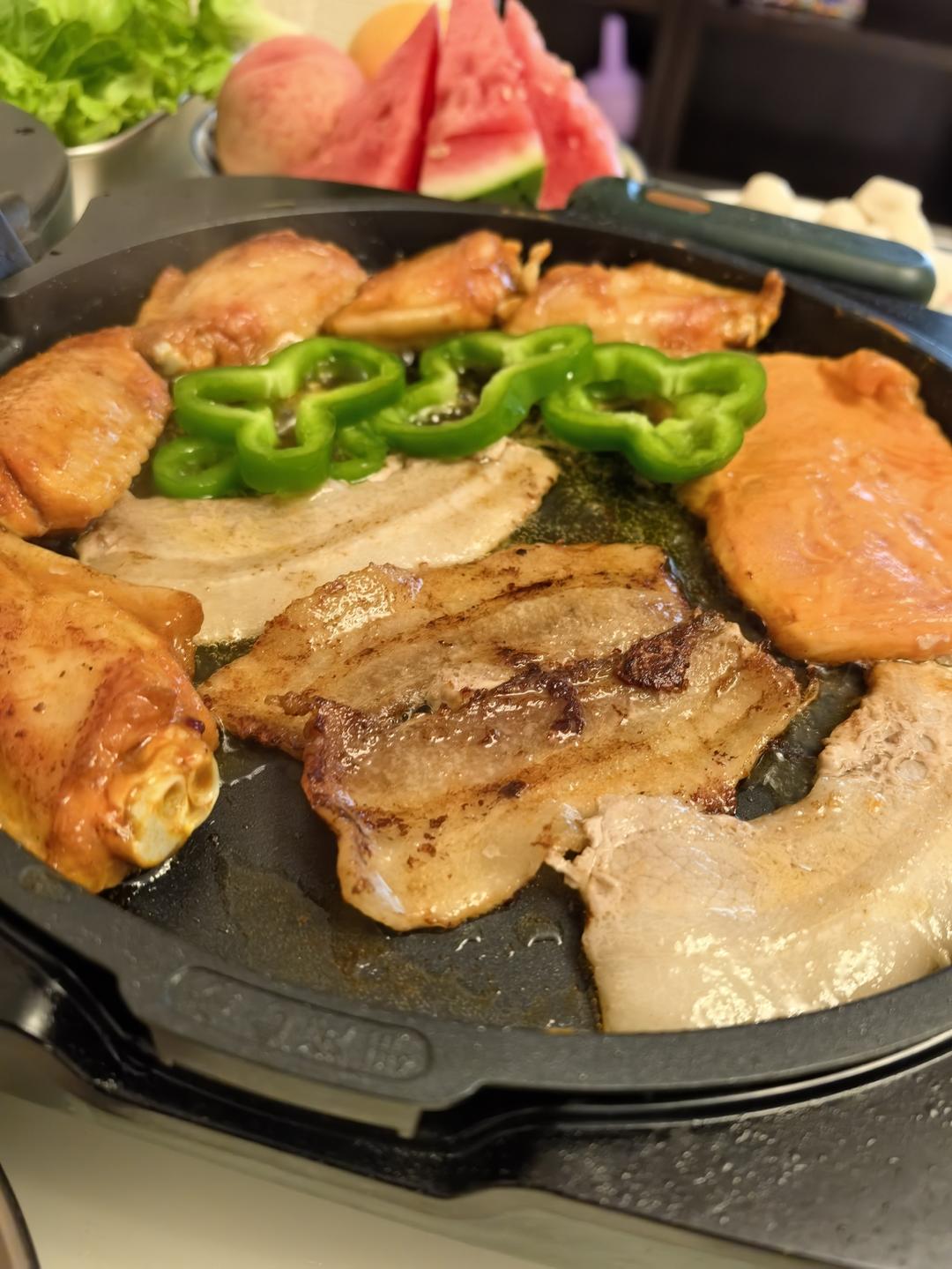电饼铛烤肉