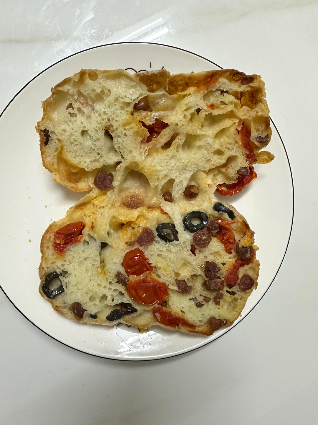 意大利恰巴塔初体验｜无糖少油面包｜波兰种｜大水量