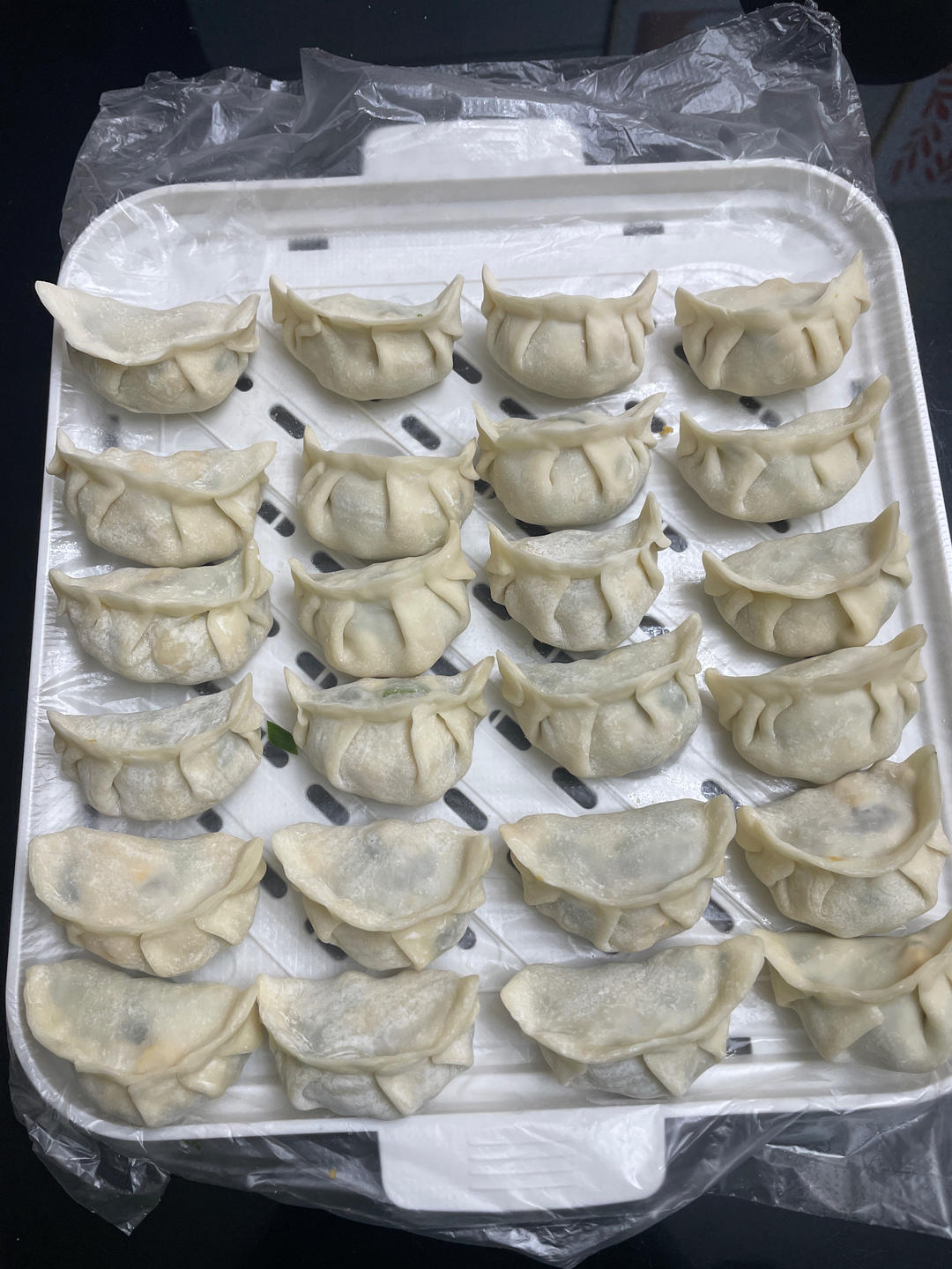 韭菜鸡蛋虾仁饺子