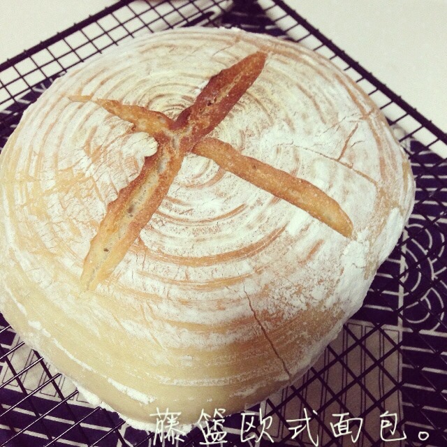藤碗形欧式面包