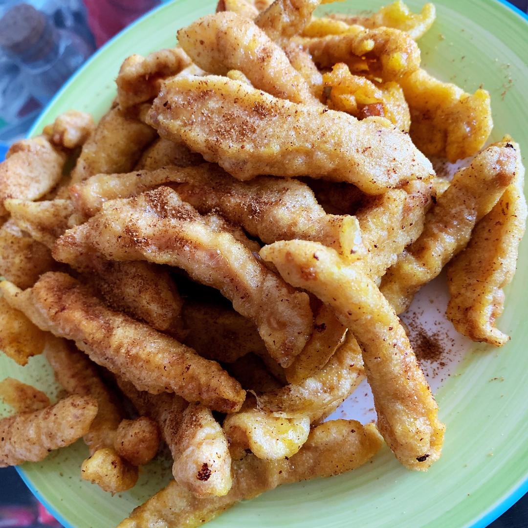 懒惰的喵喵做的外焦里嫩的炸里脊