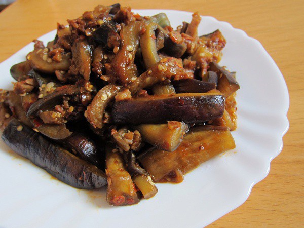 purelandeva做的豆瓣酱炒茄子