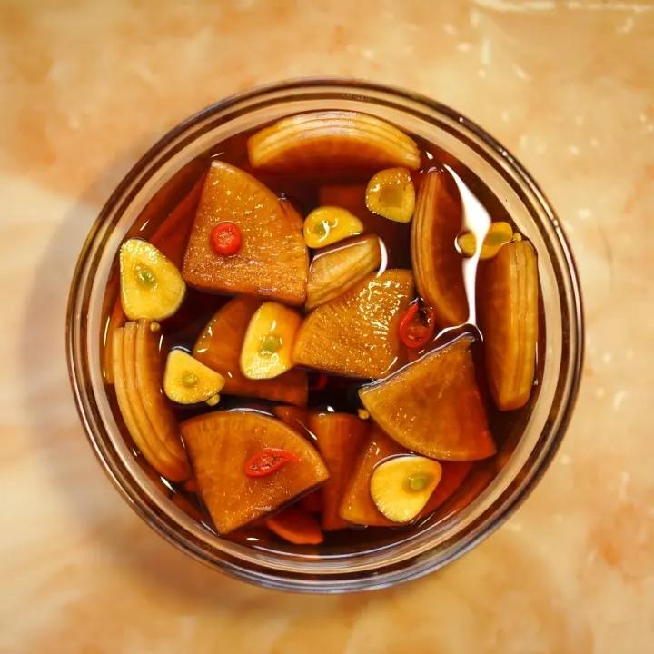 咸辣酸萝卜