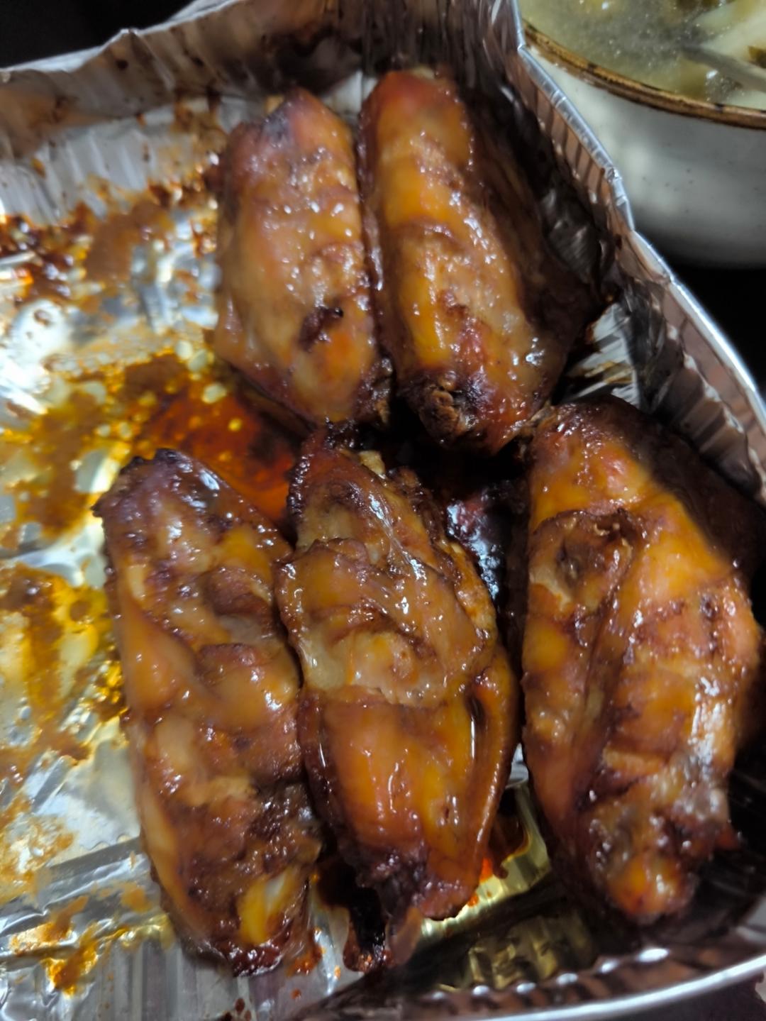 秒杀外面轻食店的所有鸡翅 吃了一次就彻底爱上(空气炸锅版)