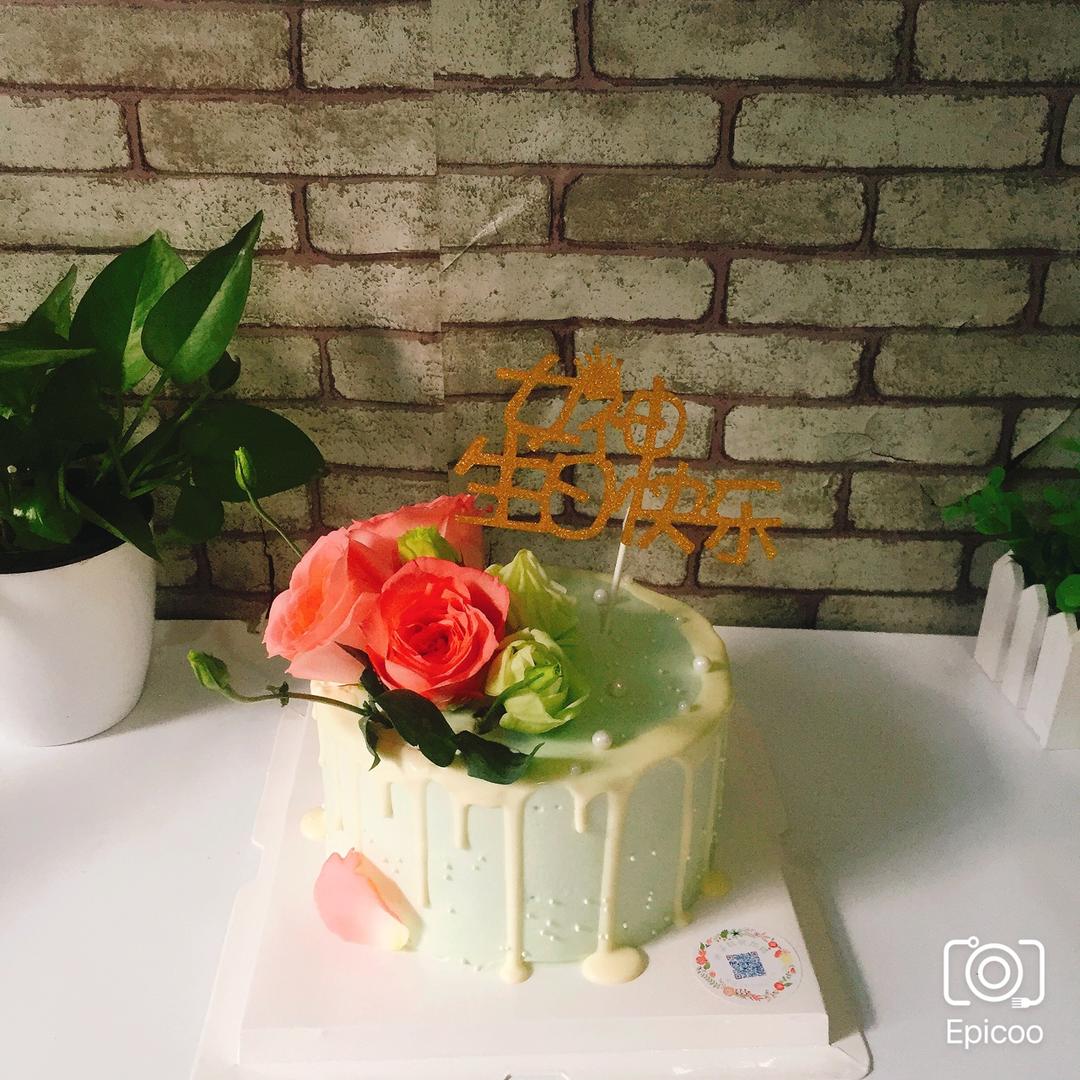 鲜花蛋糕