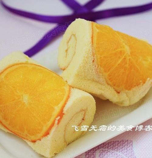 橙子蛋糕卷的做法