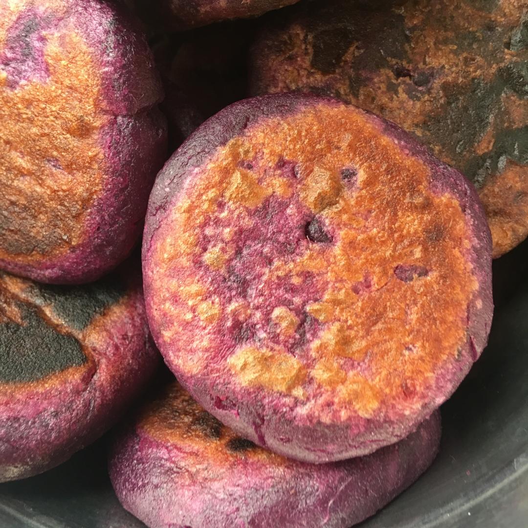 减肥必备紫薯饼