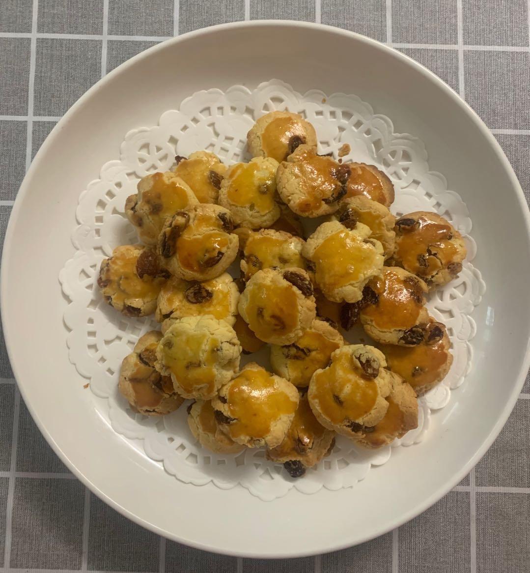 奶香浓郁的提子奶酥-儿时的回忆