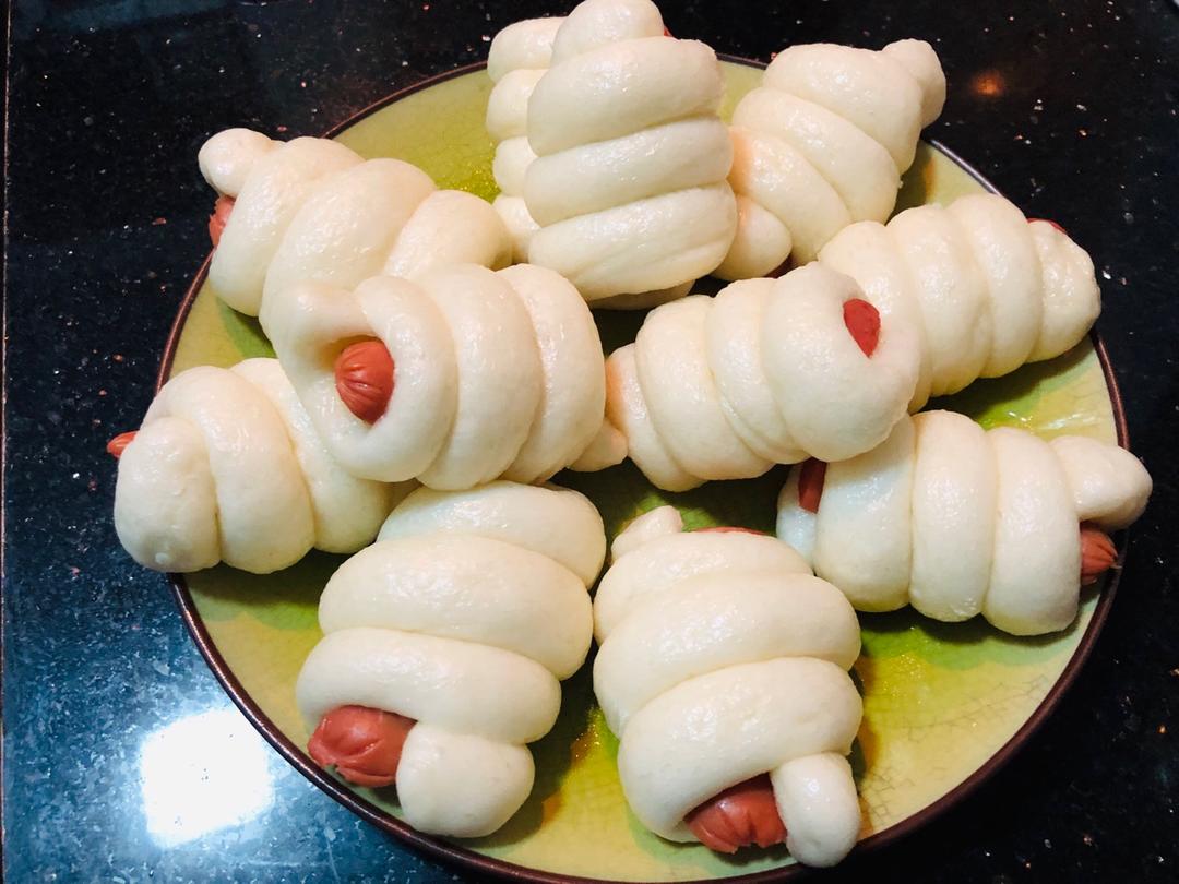 肠仔卷/香肠馒头（来一盘接地气的早餐）