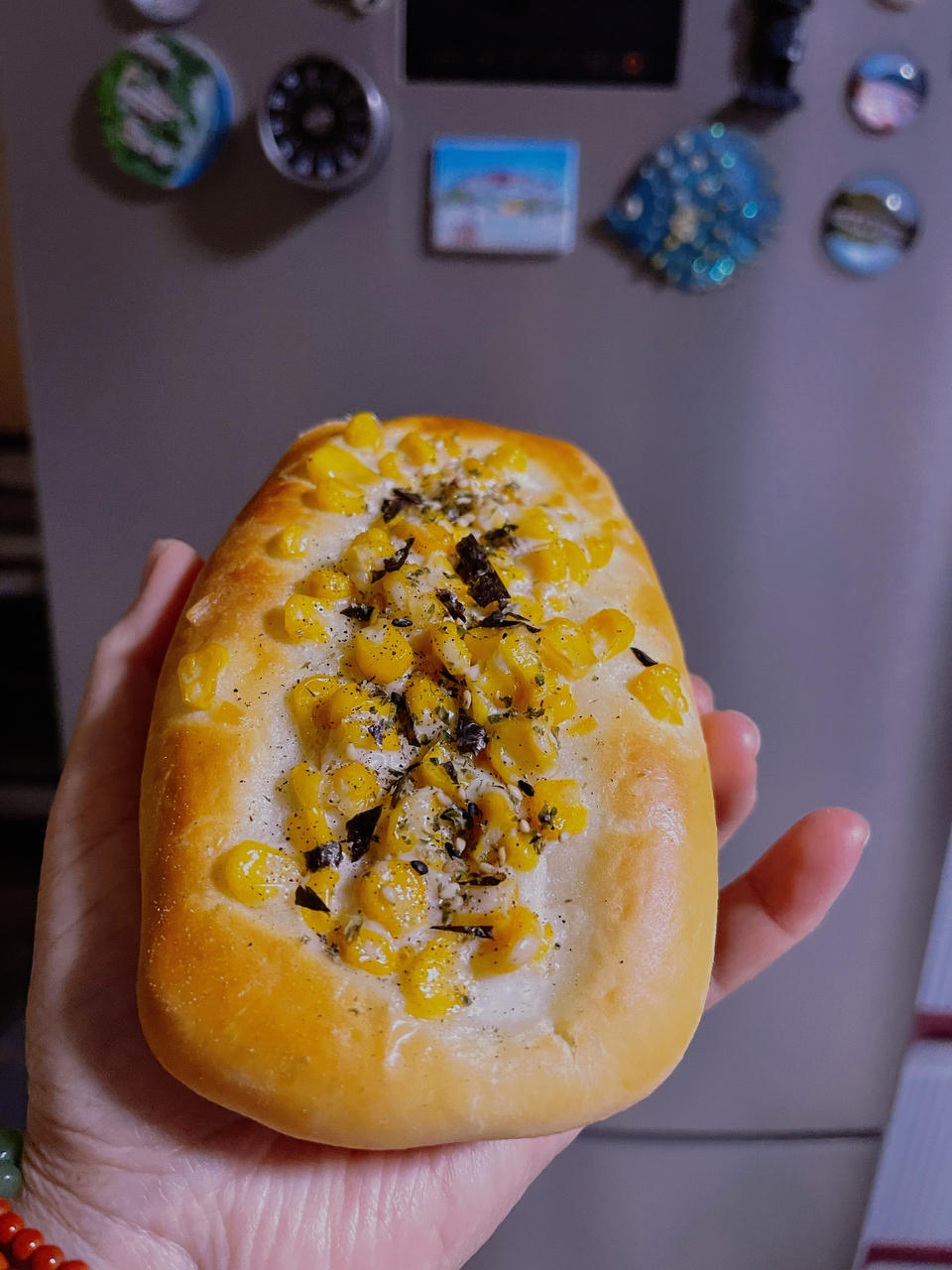 100款造型[3]【玉米沙拉包】2种食材就足够好吃！