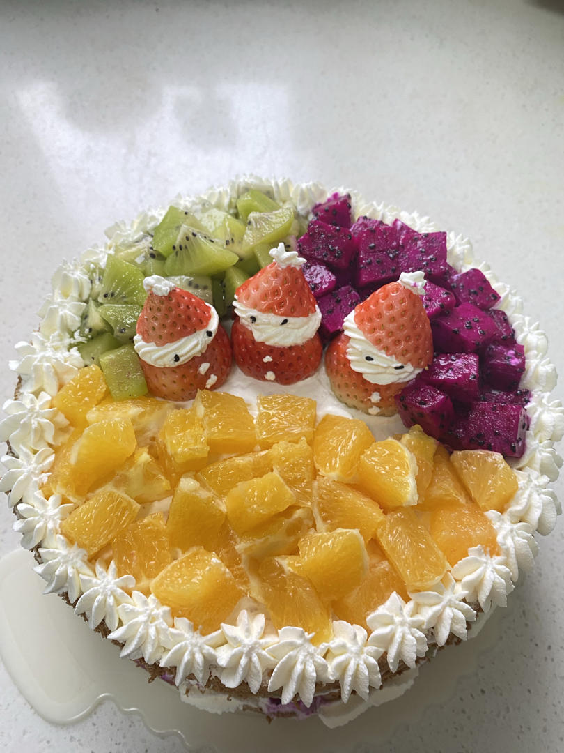 戚风蛋糕（不回缩，裱花打底首选）