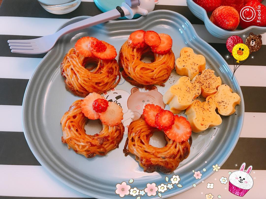 🍩意大利面甜甜圈🍩