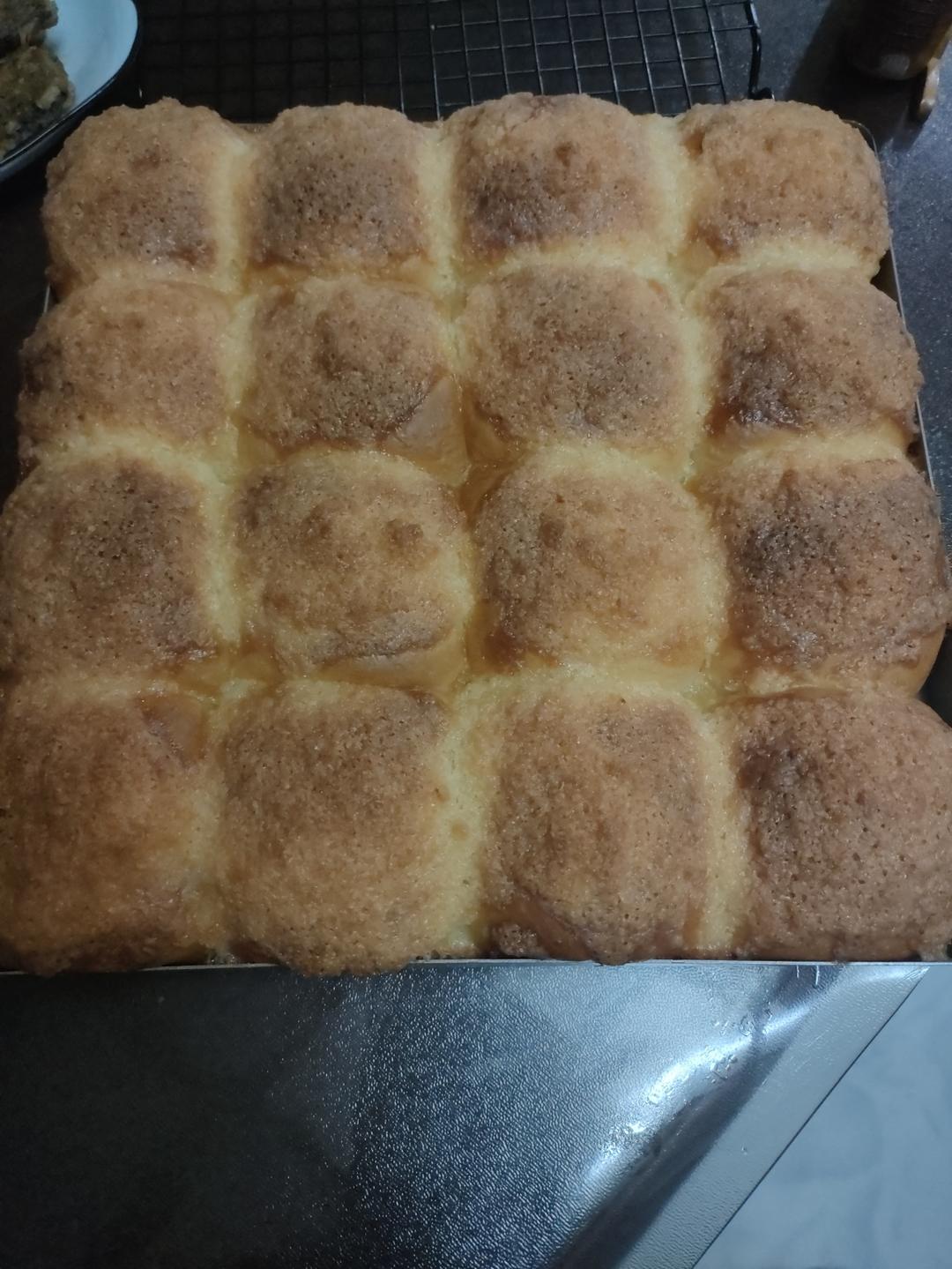椰蓉餐包（一次发酵，玉米油版，或黄油）