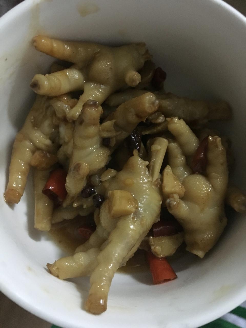 红烧鸡爪