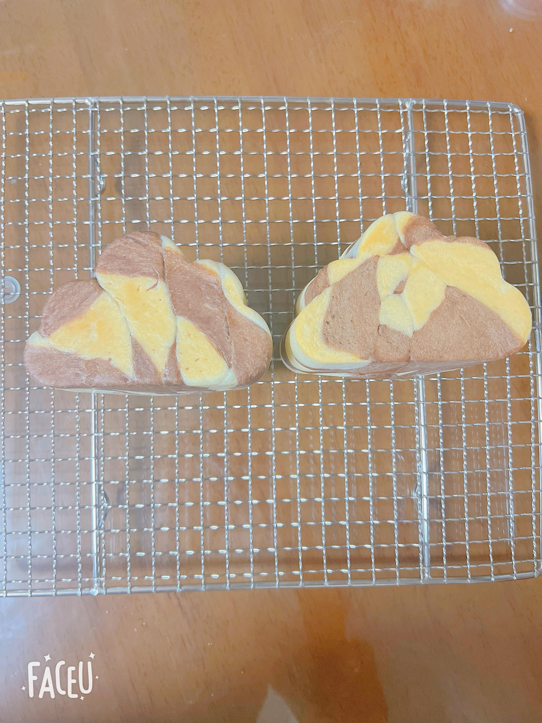 双色云朵小吐司