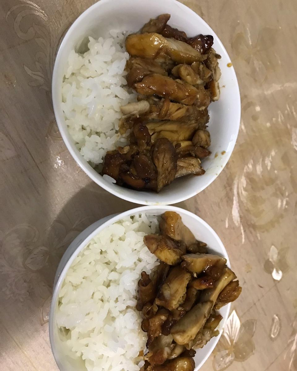 照烧鸡腿饭