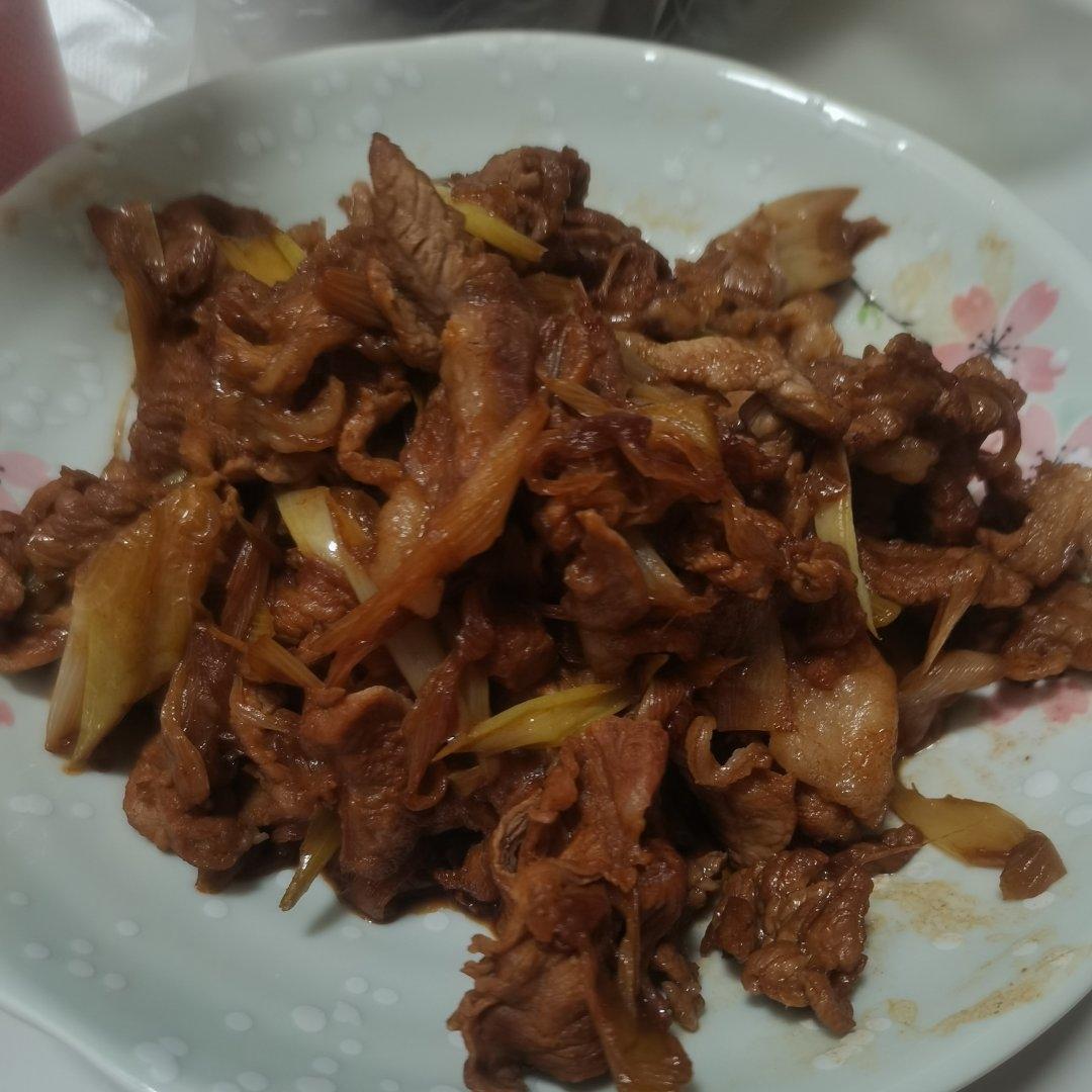 葱爆羊肉~味道超赞不膻有诀窍