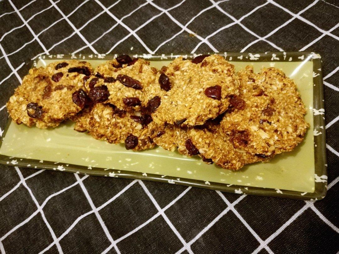红糖燕麦饼干~