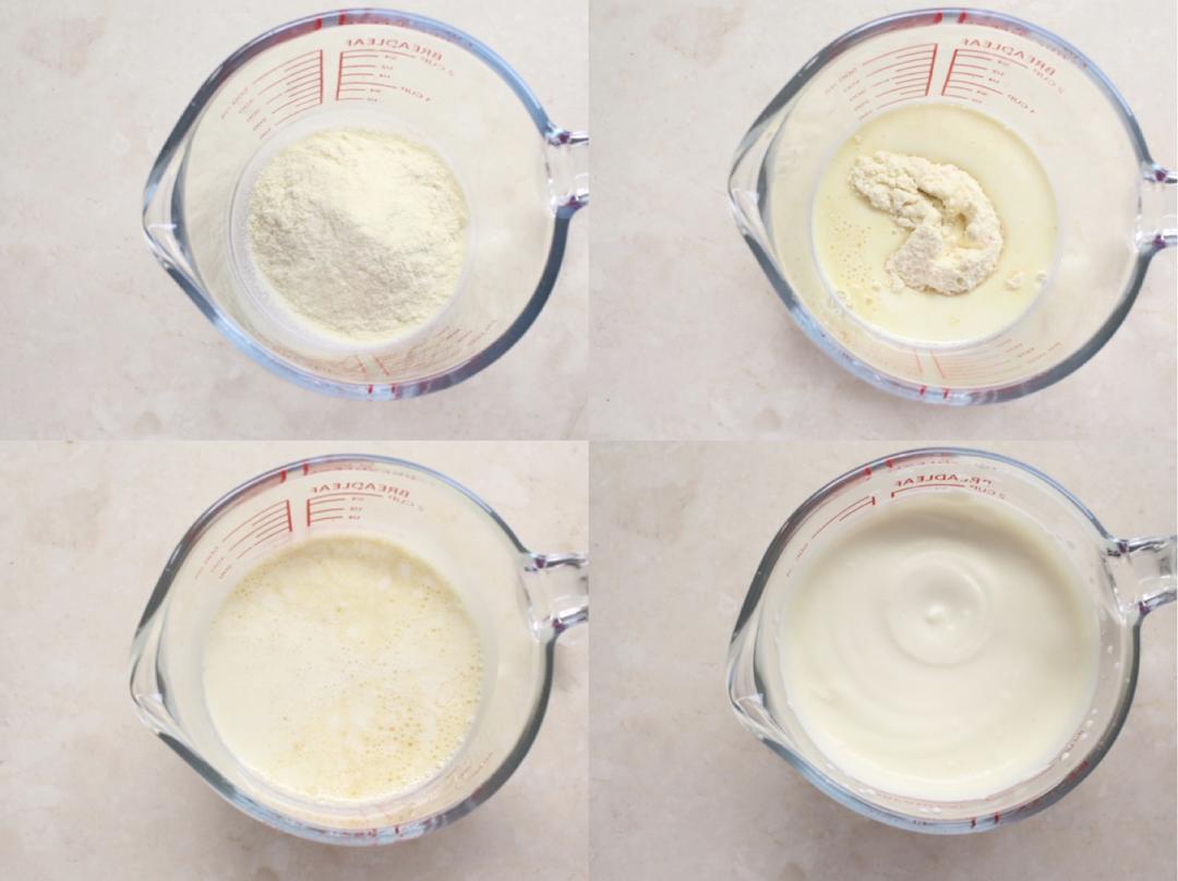 纯奶手撕吐司的做法 步骤1