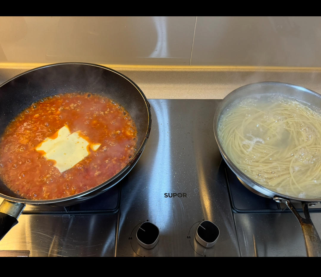 番茄肉酱意面