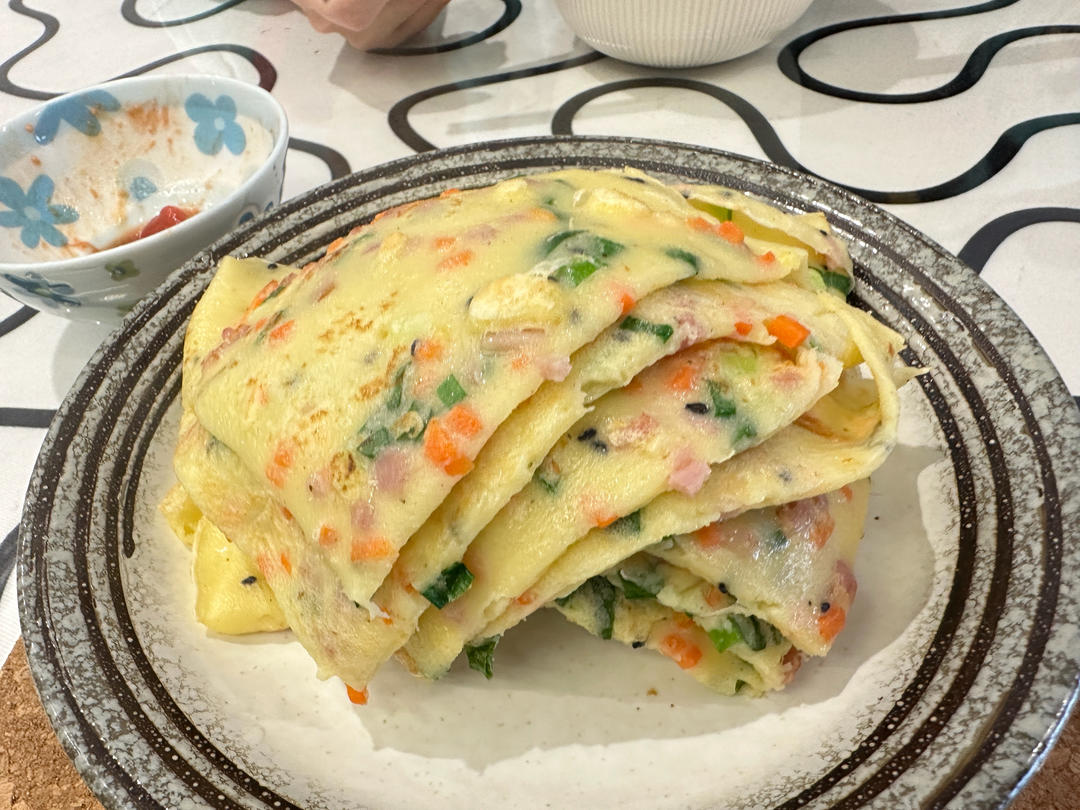 ⭐鸡蛋早餐饼⭐
