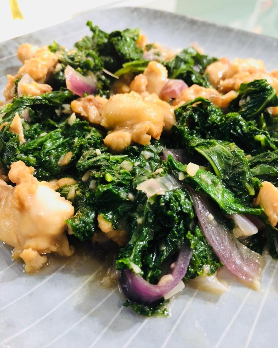 为未来而食——羽衣甘蓝轻烹鸡胸